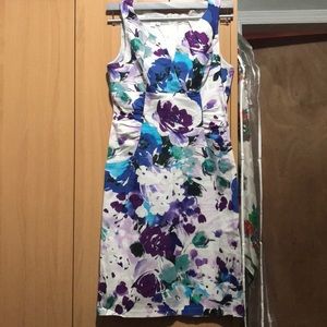 Floral midi dress